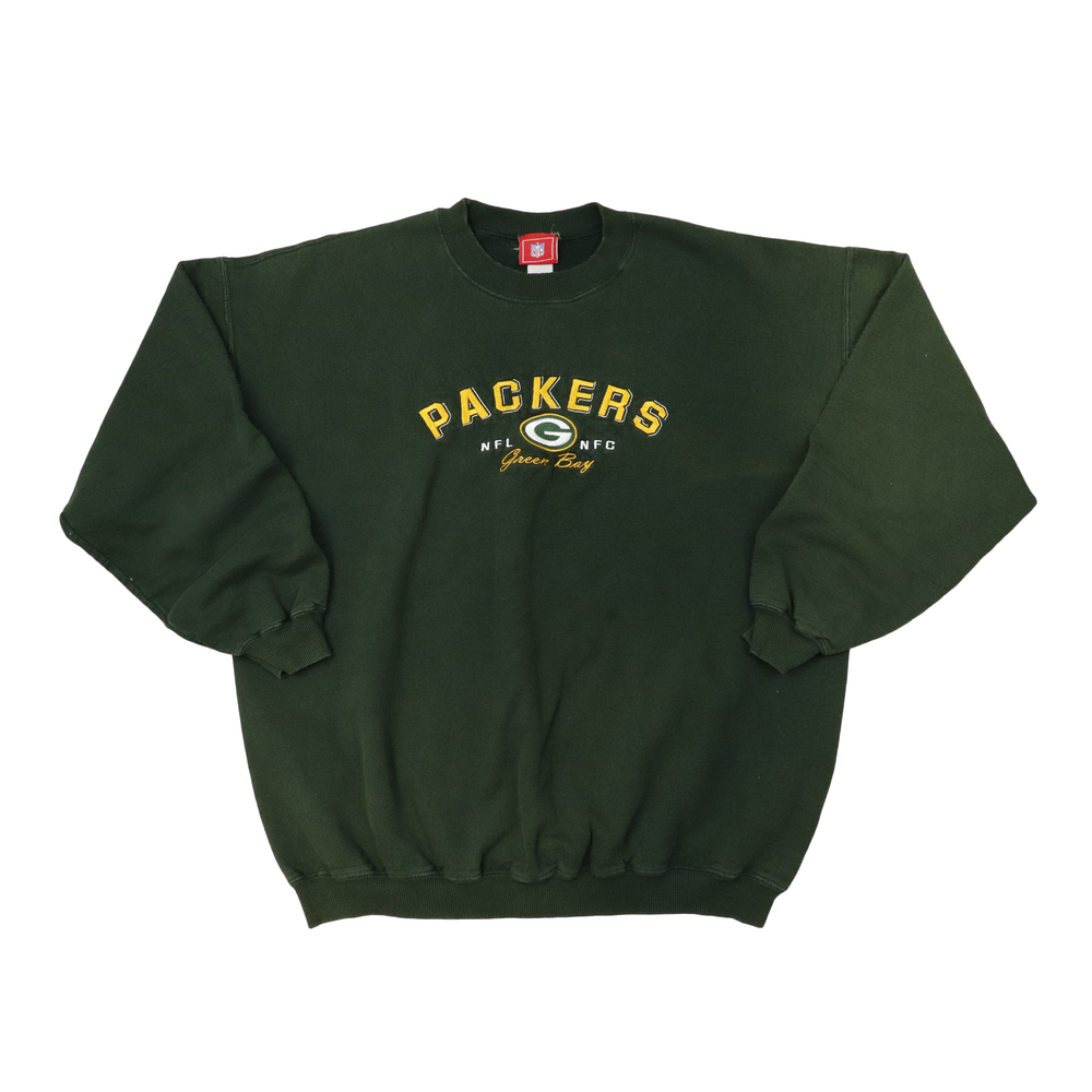 Vintage NFL Packers Green Crewneck Size XL